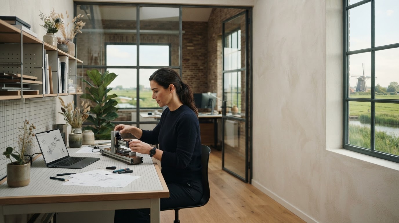 Waardinatie analisten die marktdata bestuderen op kantoor